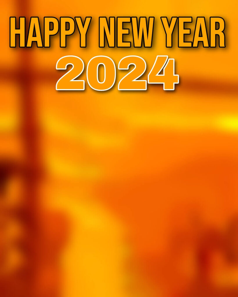 new year 2024 editing background