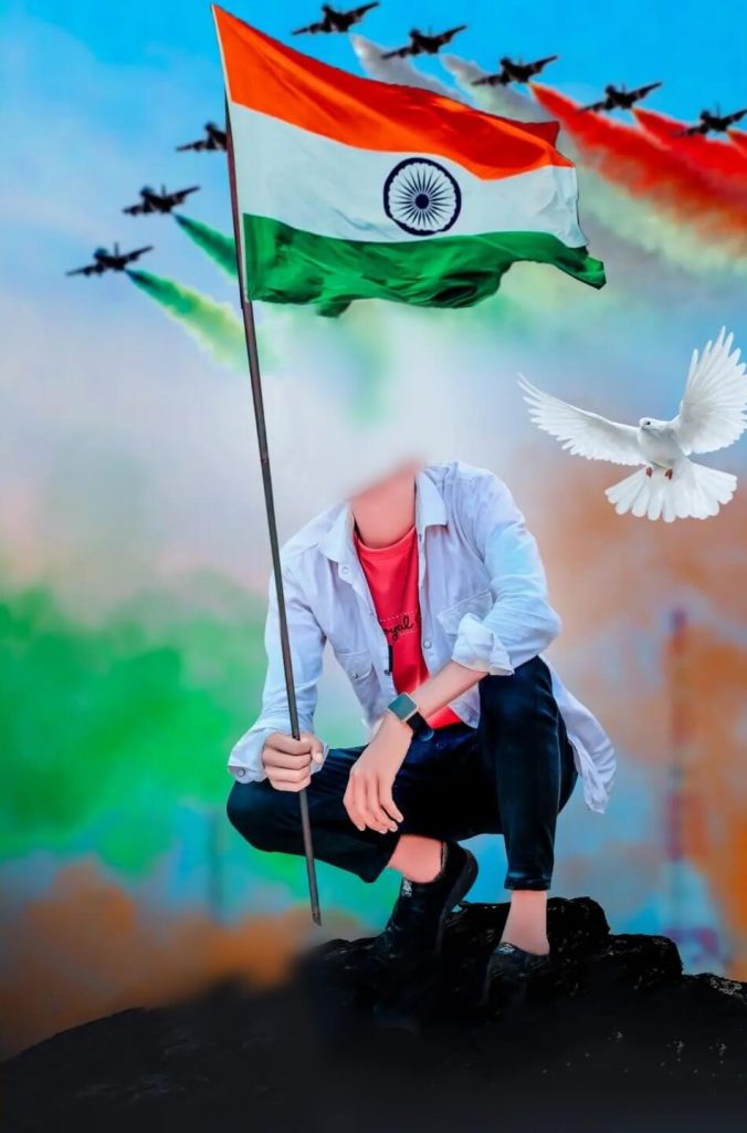 26 January Republic Day Editing Background face cut boy