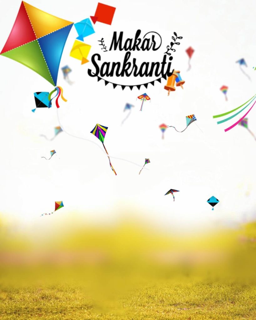 Download Makar Sankranti CB Kite Background