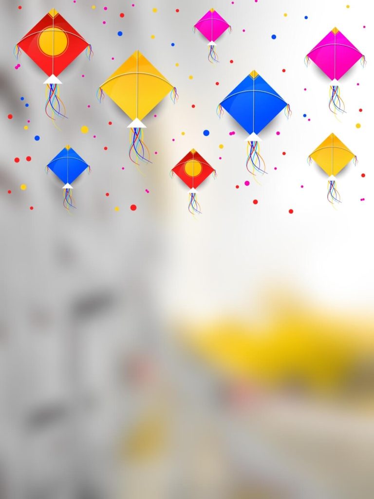 Happy Makar Sankranti HD Editing Backgrounds