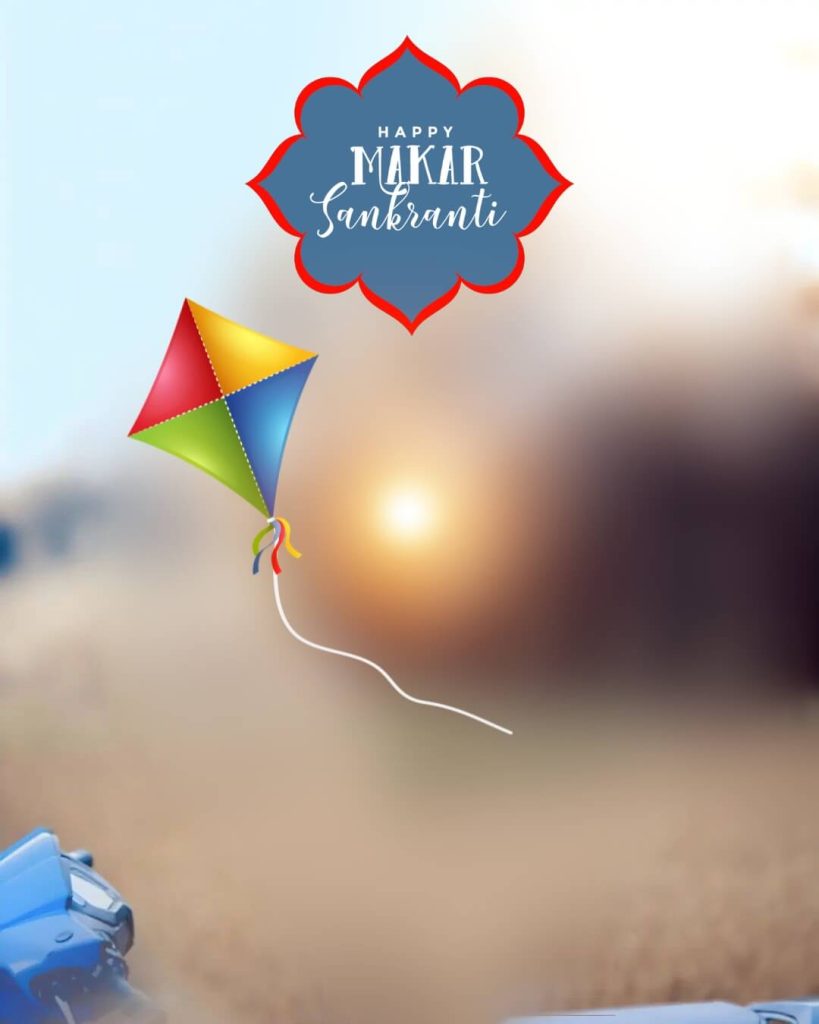 Happy Makar Sankranti HD Images For Photo CB Editing