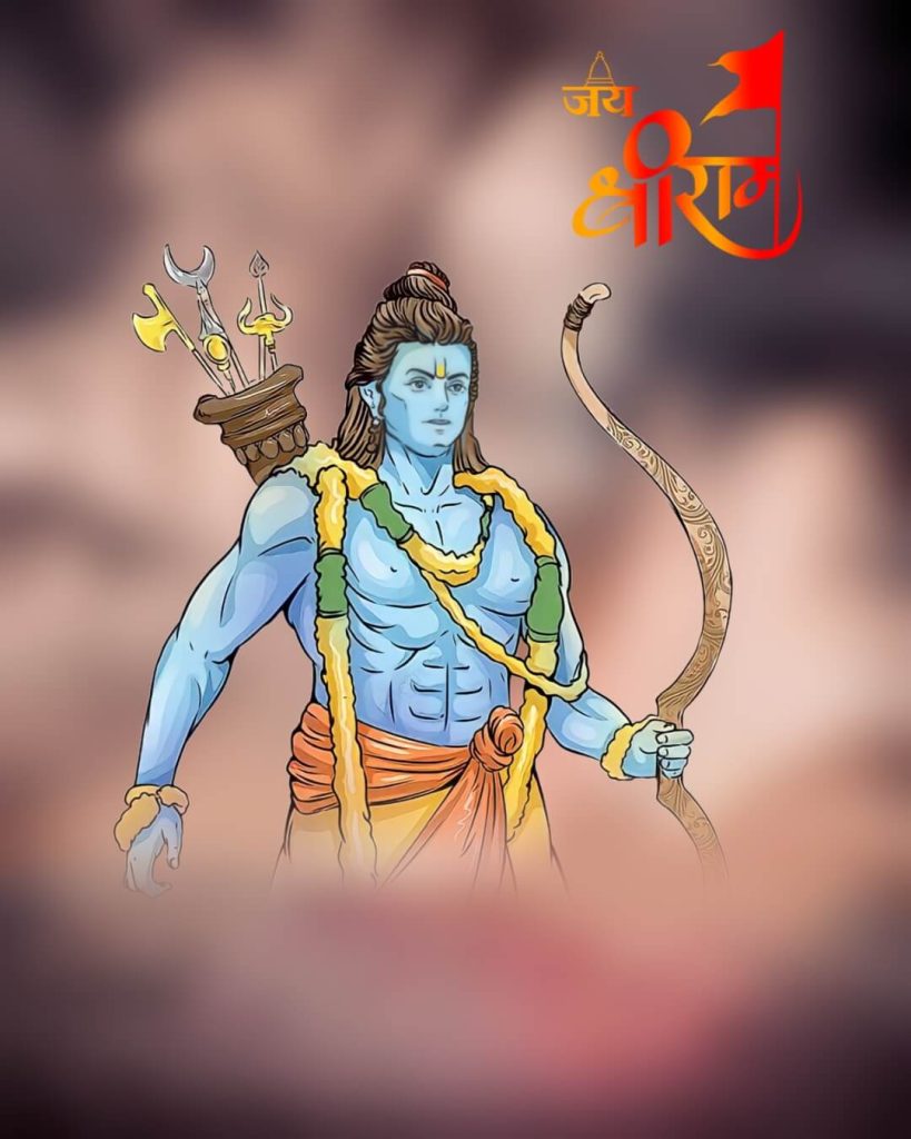 Lord Shree Ram HD Wallpaper 4K