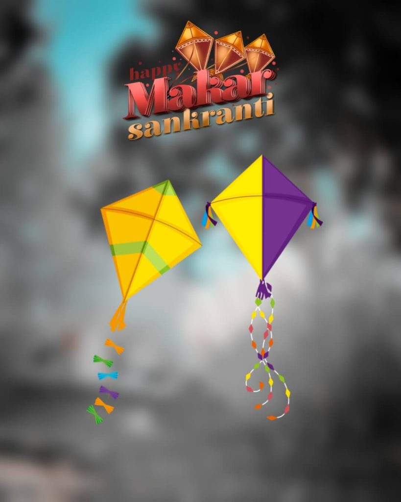 Makar Sankranti CB Editing Background Free