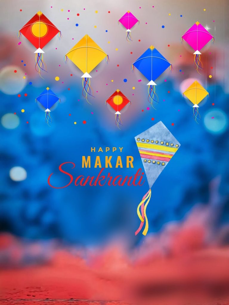 Pongal Happy Makar Sankranti CB Background