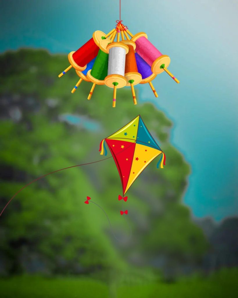 Pongal Happy Makar Sankranti CB Editing Background