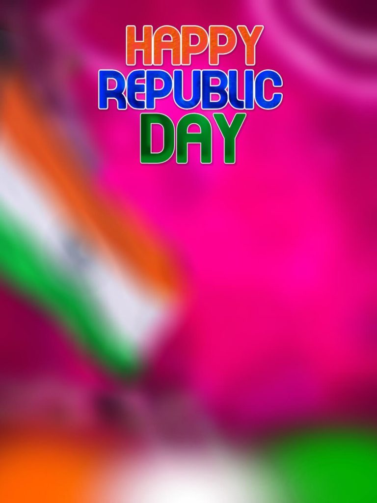 Republic Day Background CB Editing With Indian Flag