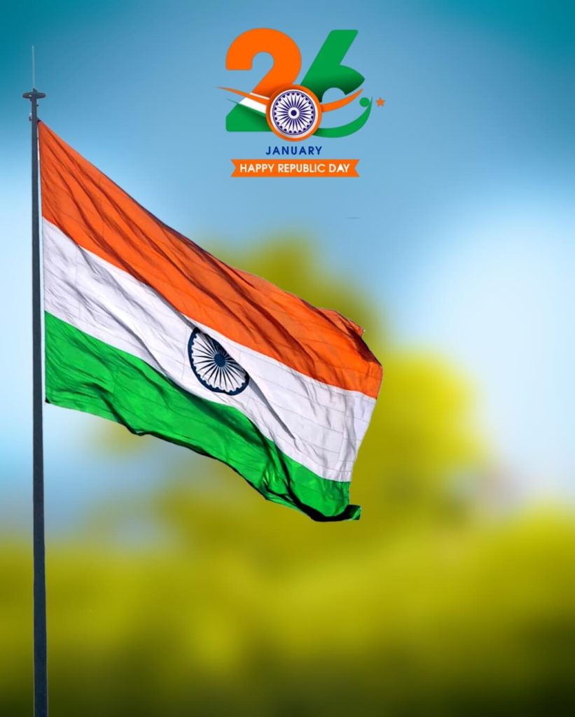 Republic Day Background CB Editing With Indian Tiranga