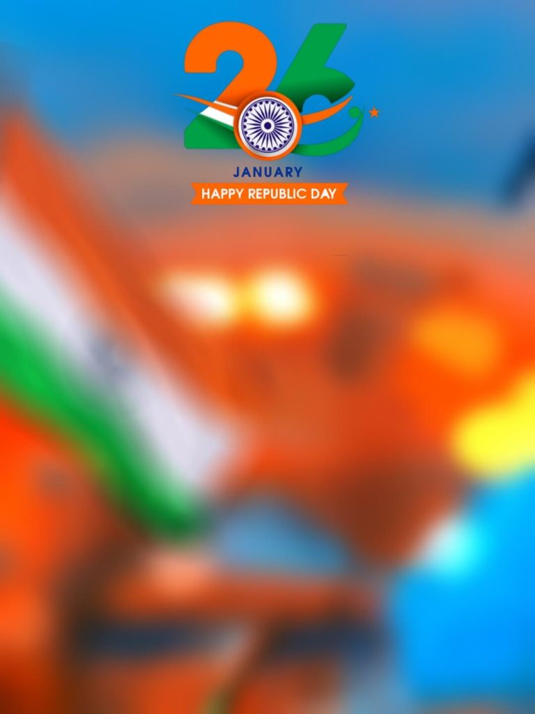 Republic Day CB Jhanda Photo Editing Photoshop Background