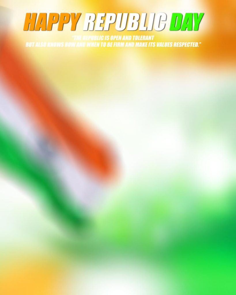 Republic Day India Tiranga Free Background