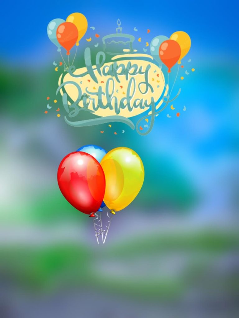 happy birthday ka background hd