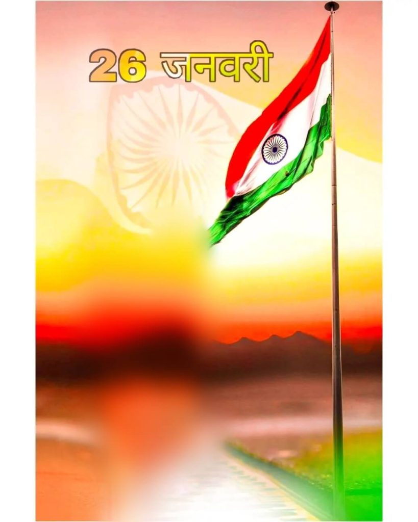 indian flag 26 january background image