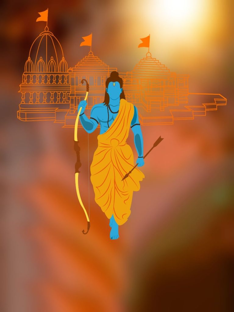 ram mandir jai shree ram background 1080p