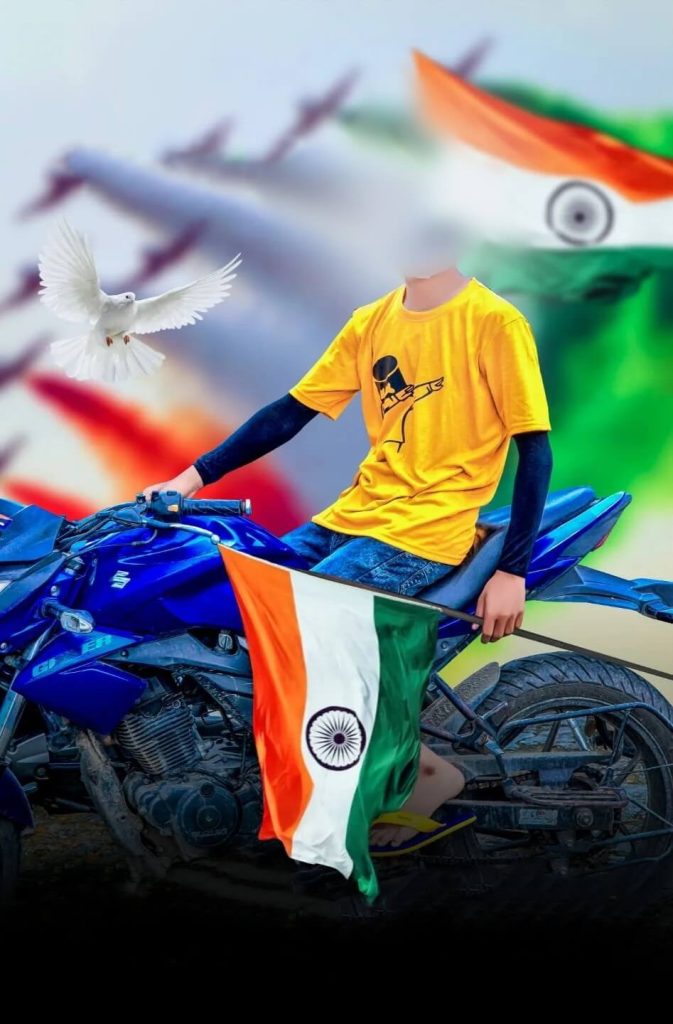 republic day boy face cut editing background