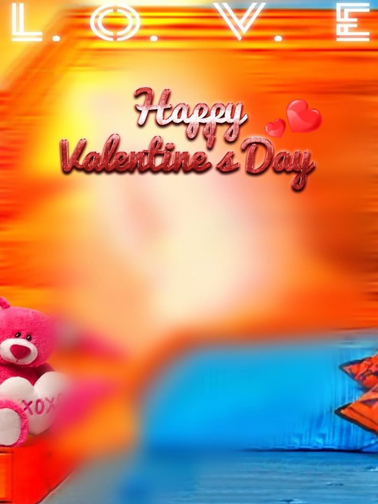 14 Febuay Valentines Day CB Photo Editing Background