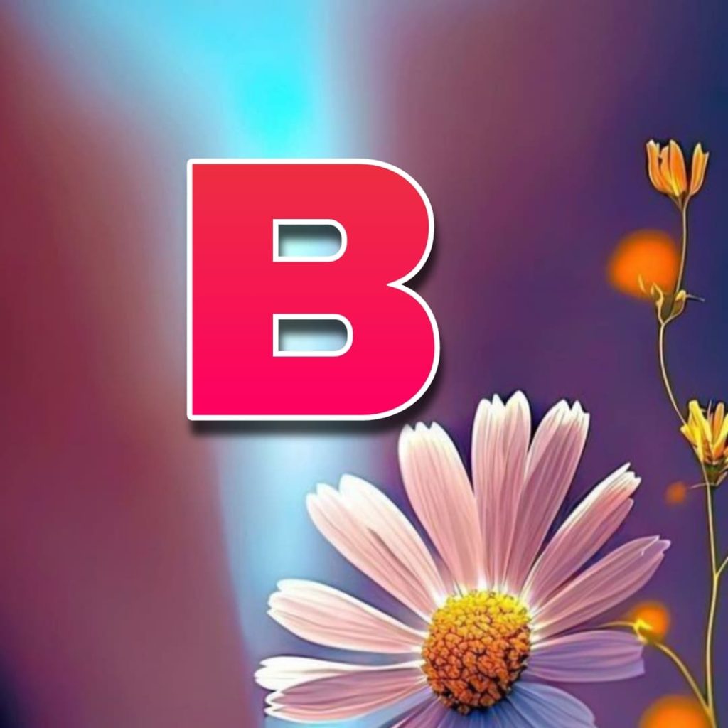 B Alphabet Dp for Whatsapp