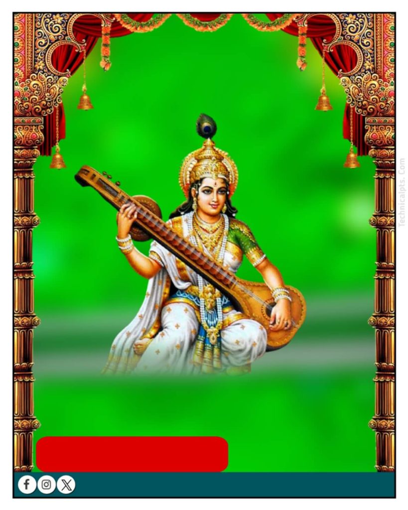 Basant panchami banner png