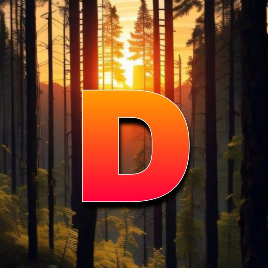 D letter Whatsapp Dp Images