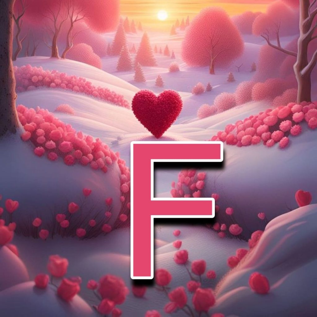 F letter dp image