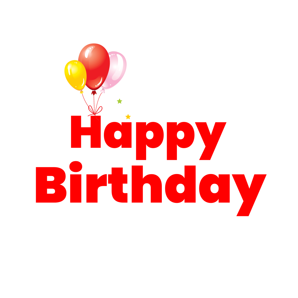 Happy Birthday PNG images free download