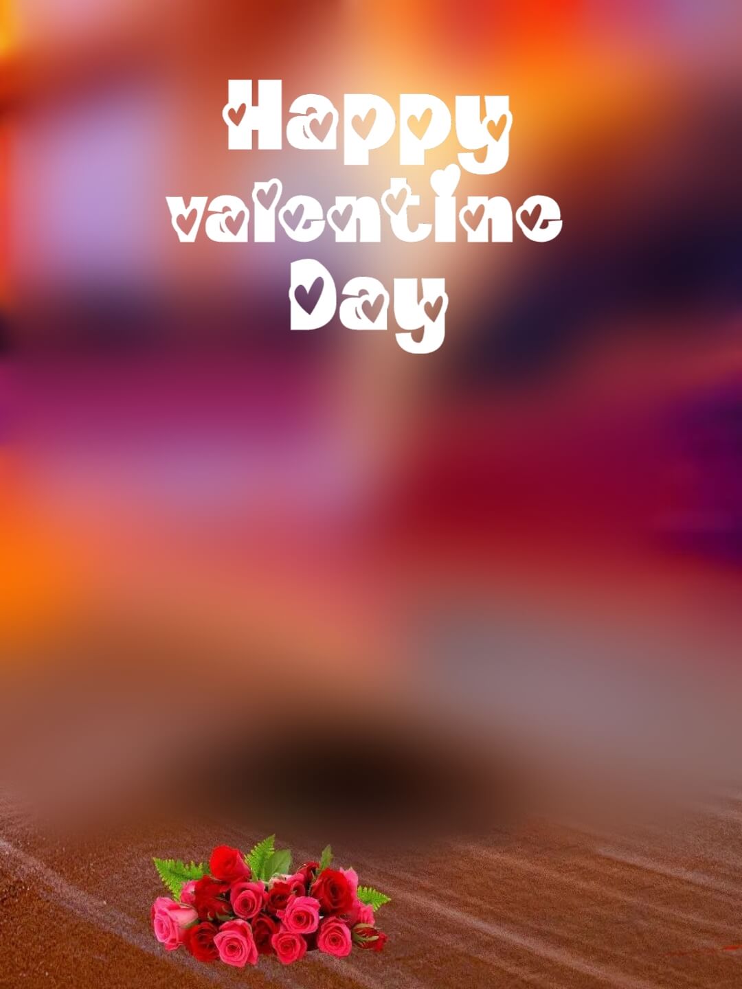 Happy Valentine Photo Editing Background Download