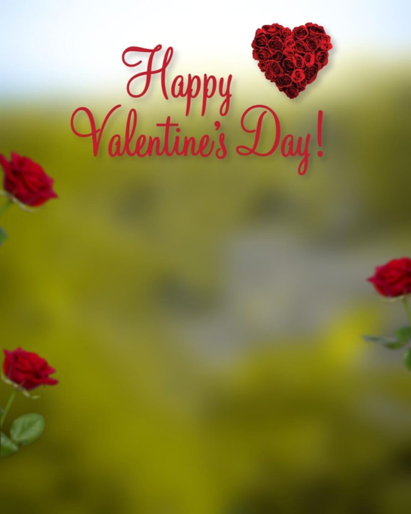 New Valentine day editing background 2024