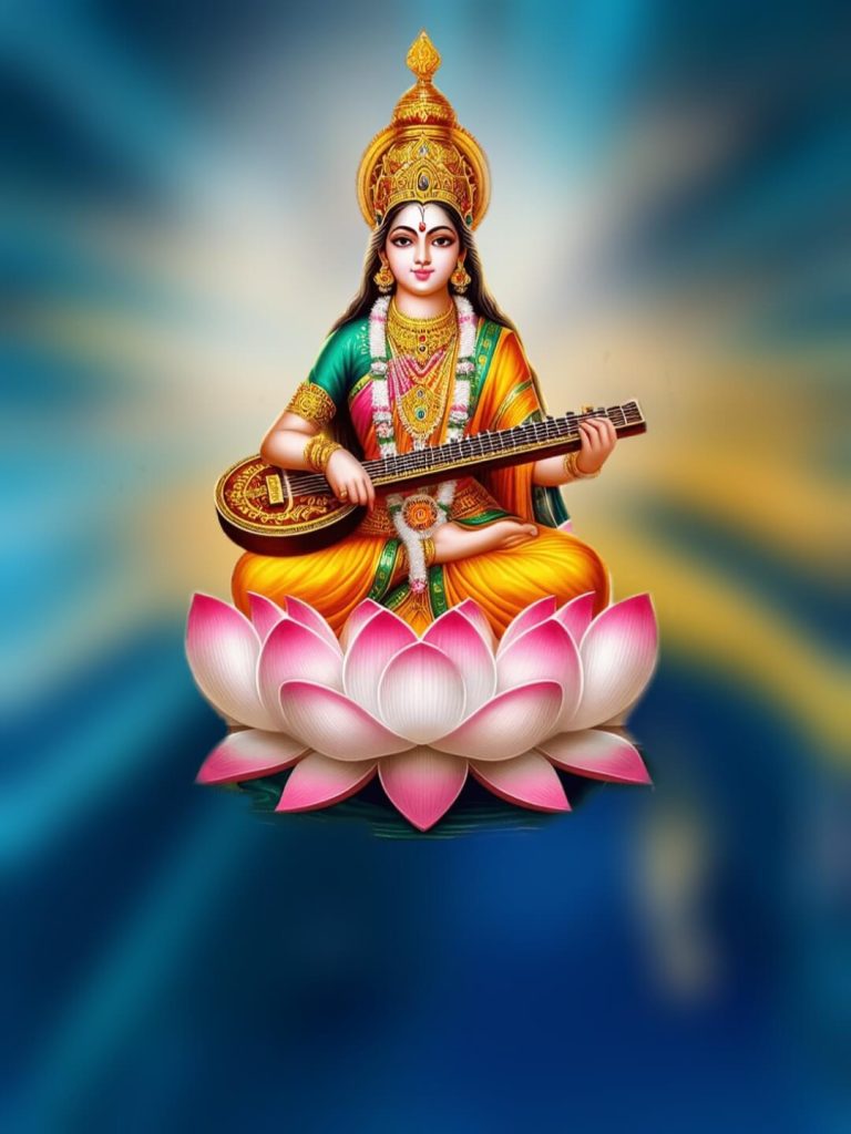 Saraswati Puja Background CB Editing Images