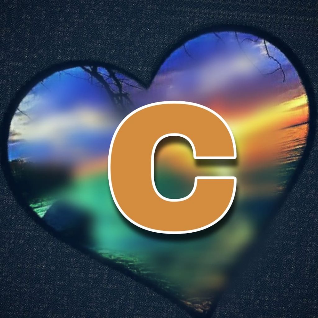 Stylish C letter Whatsapp Dp