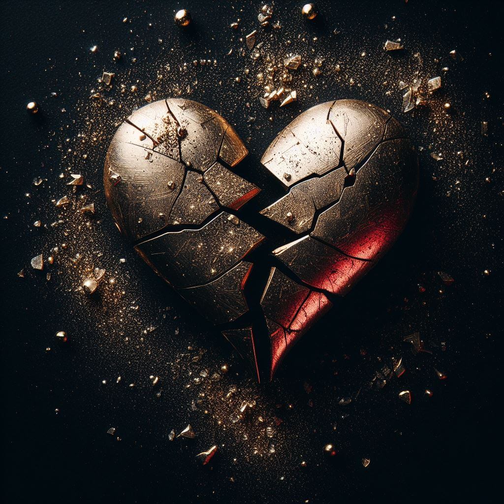 broken heart dp picture