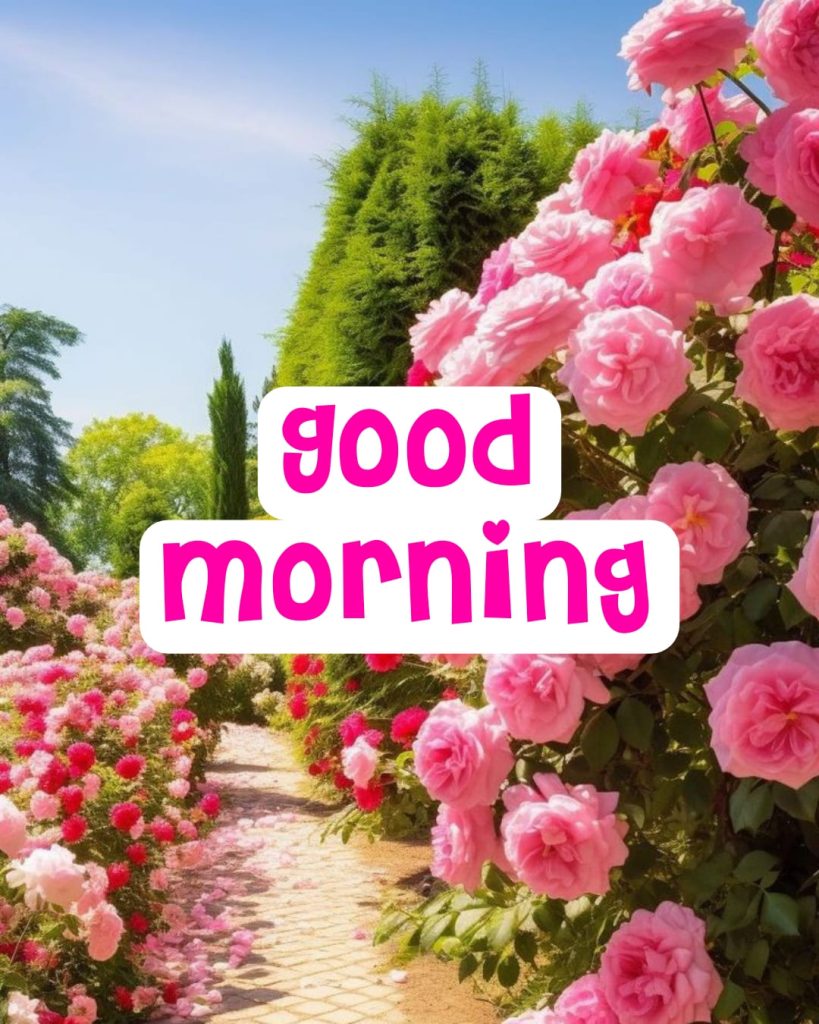 good morning flowers images for whatsapp