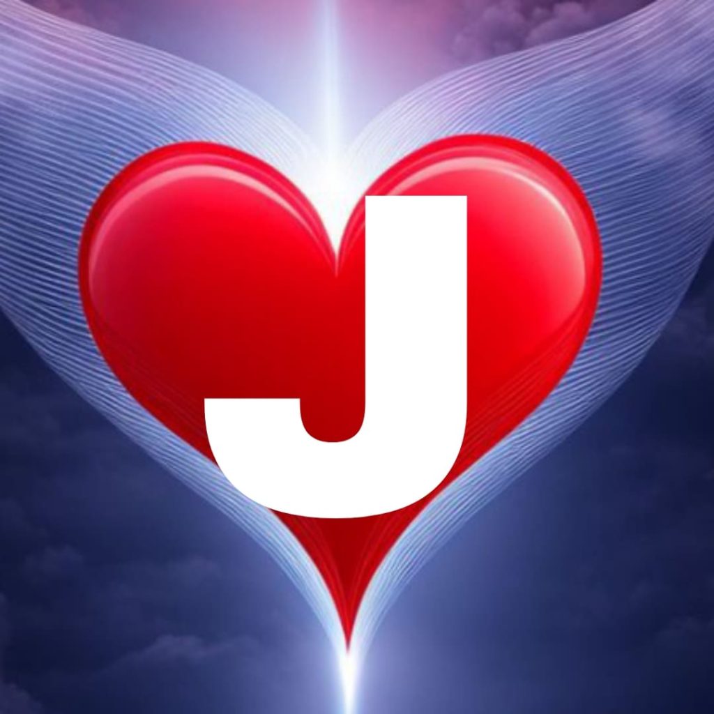 j letter style image