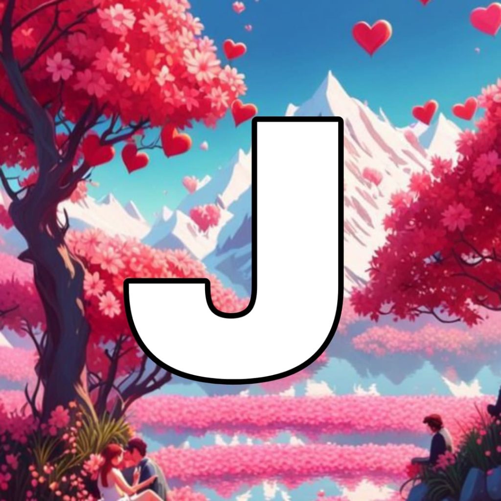 j letter style images