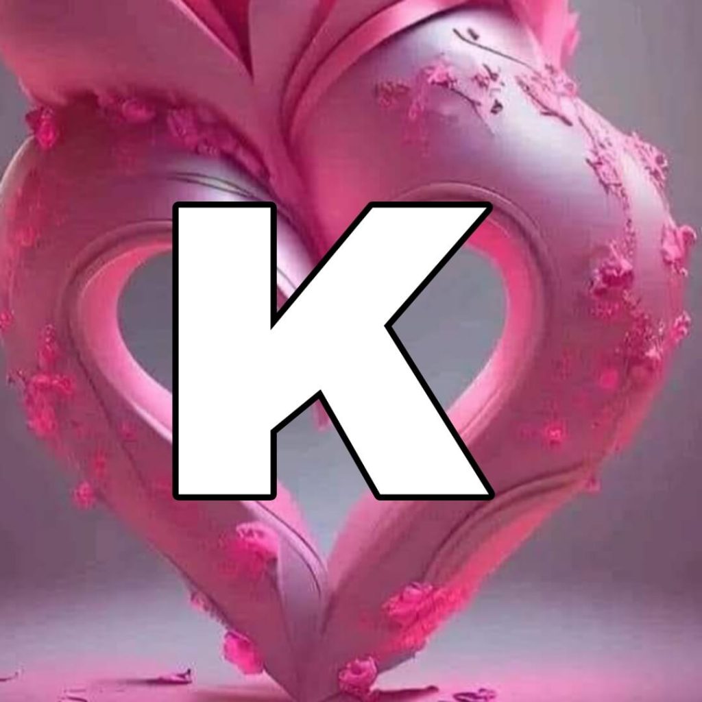 k letter style images