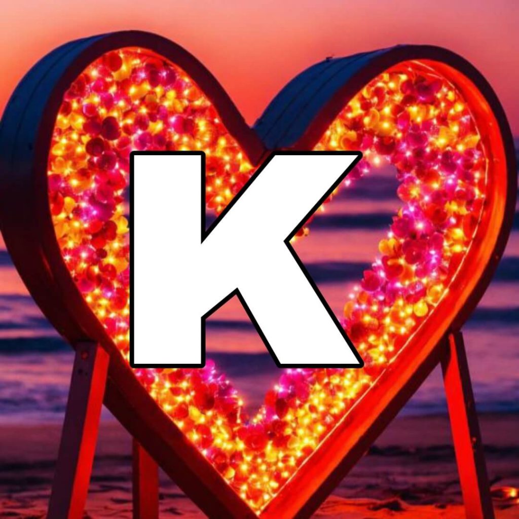 k letter words images