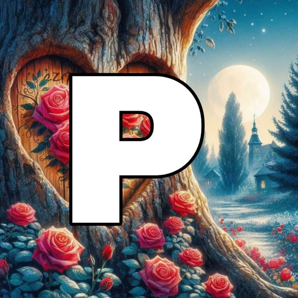 p letter words images