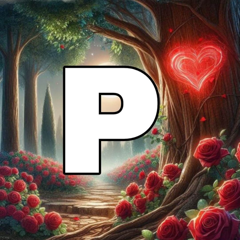 stylish p letter images