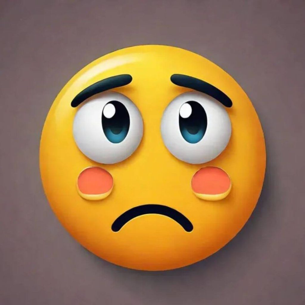 emoji sad 