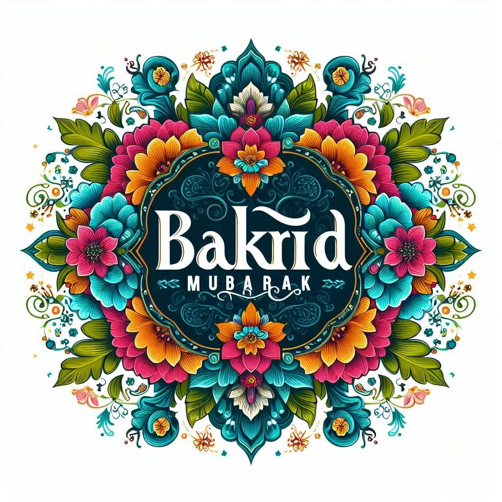 bakrid mubarak image hd