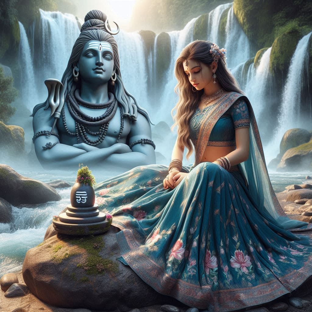 Shiv bhakt Girl Images HD