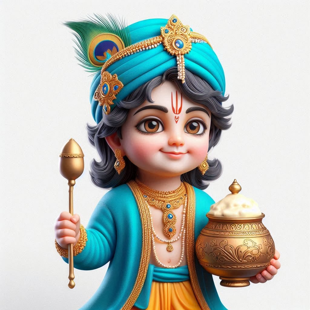 Happy krishna janmashtami banner hd images download