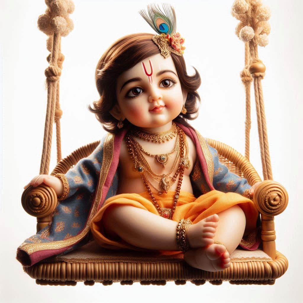 Happy krishna janmashtami banner hd images