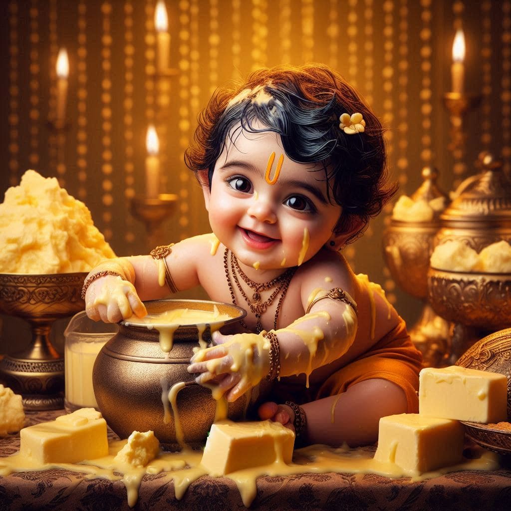 Krishna janmashtami images free download hd