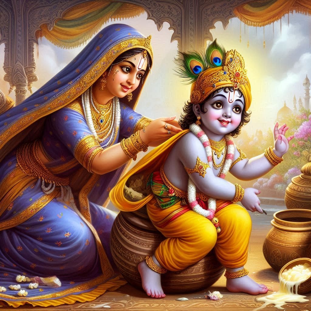 Krishna janmashtami photo wallpaper hd download