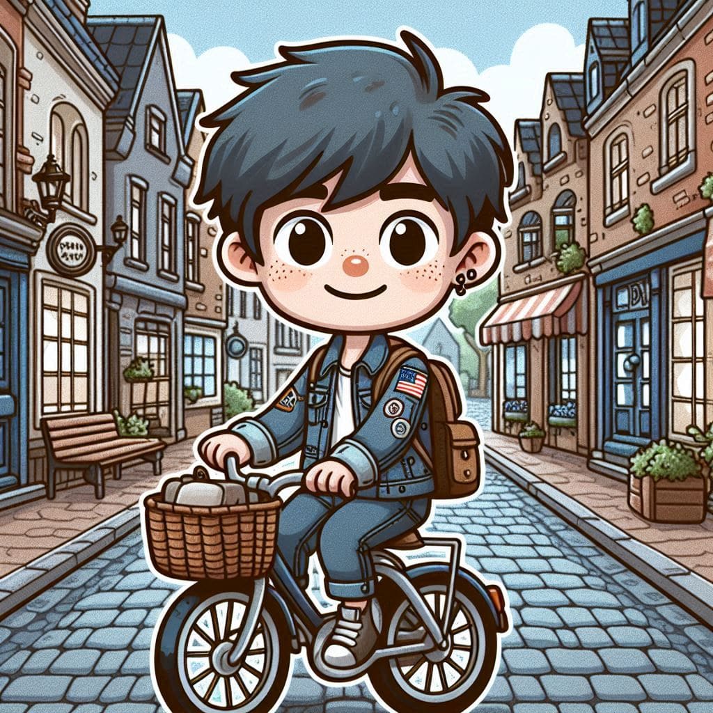 Stylish boy cartoon Pic HD