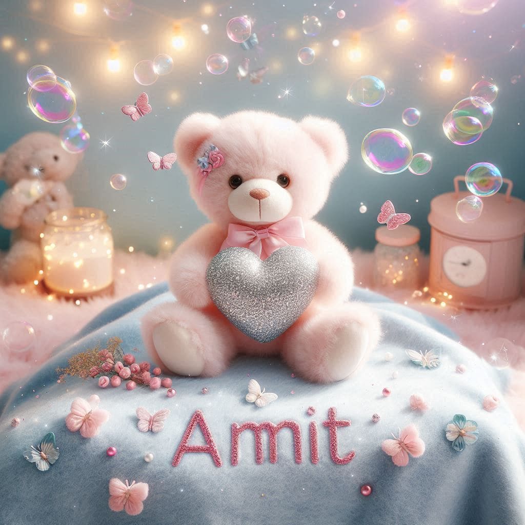 Teddy Bear Wallpaper dp for Girl