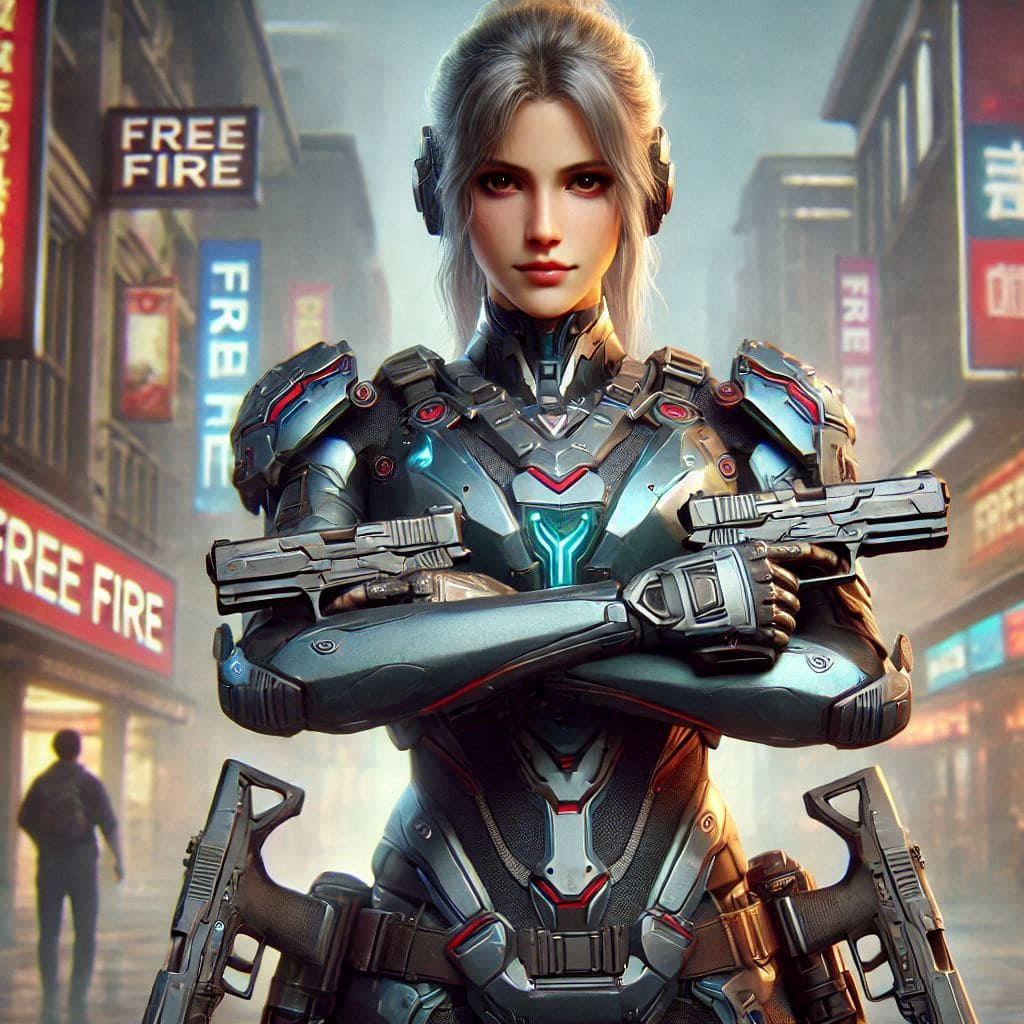 Free fire dp attitude girl download