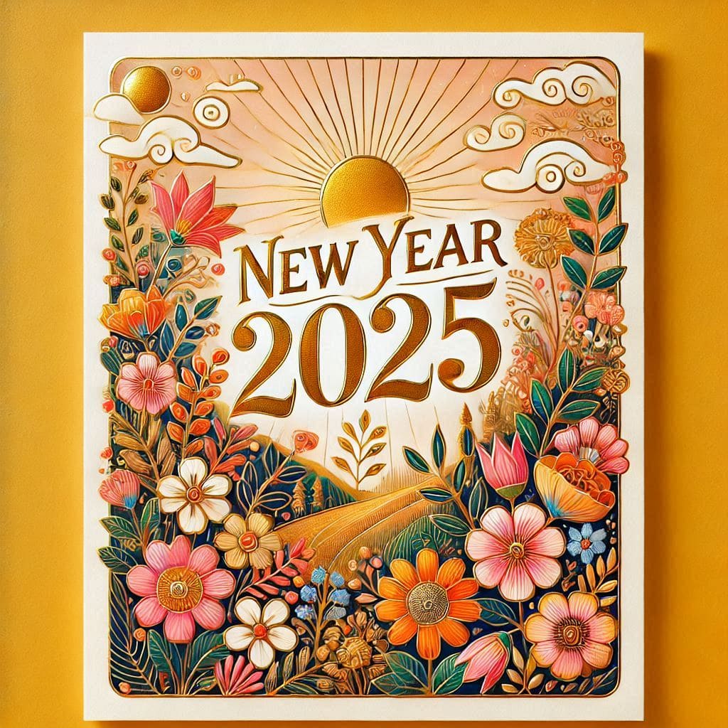 Happy New Year poster maker online