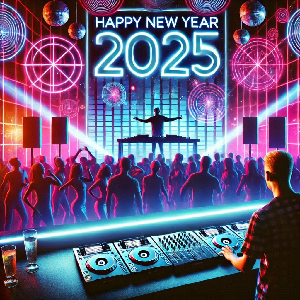 Happy New year 2025 Banner