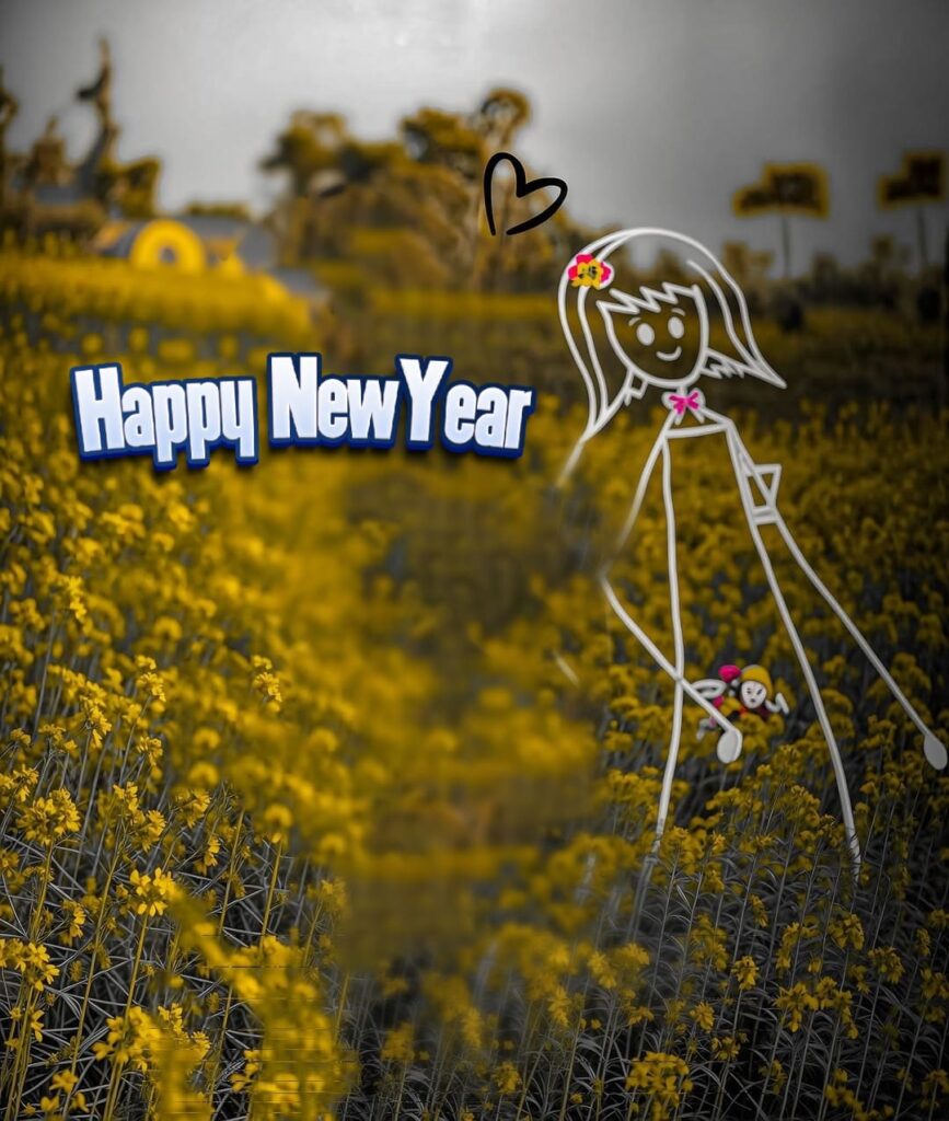 Happy New year template free download 4k