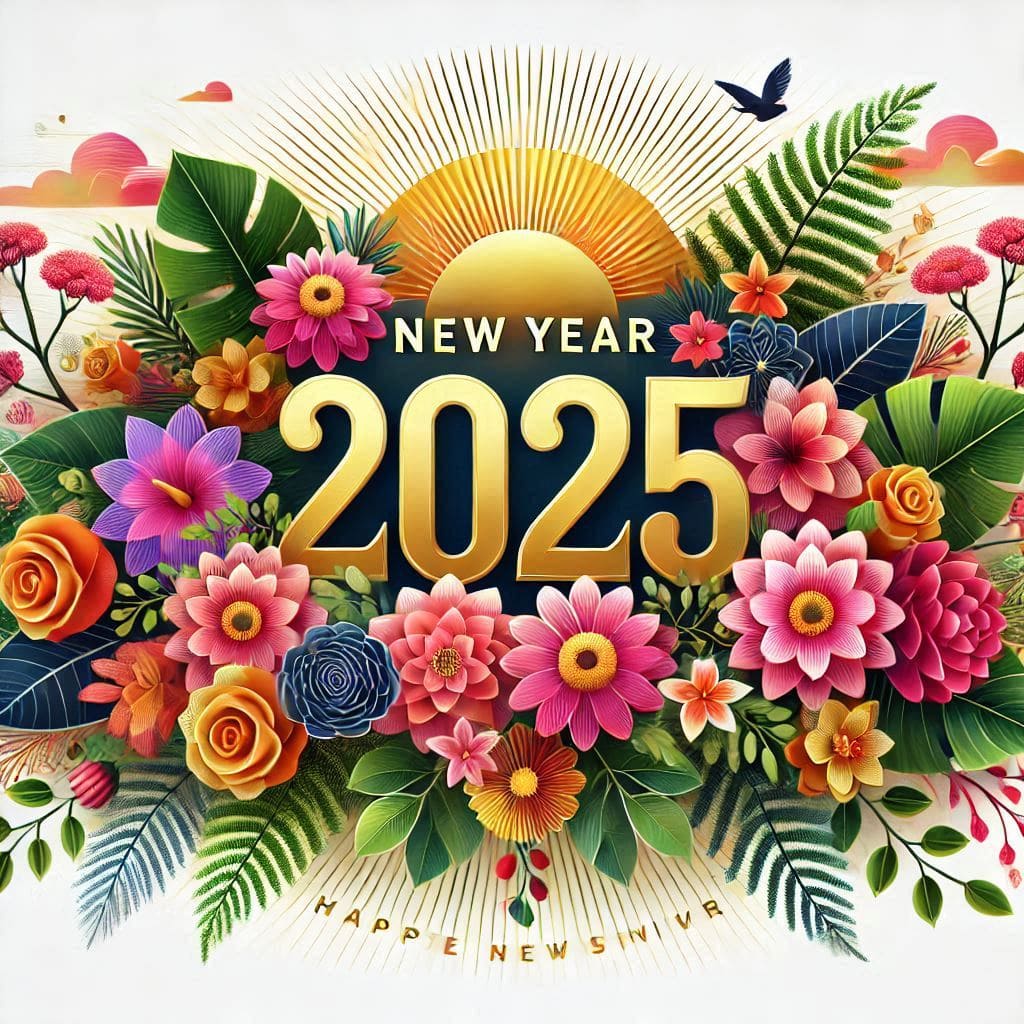 Happy New year template free download