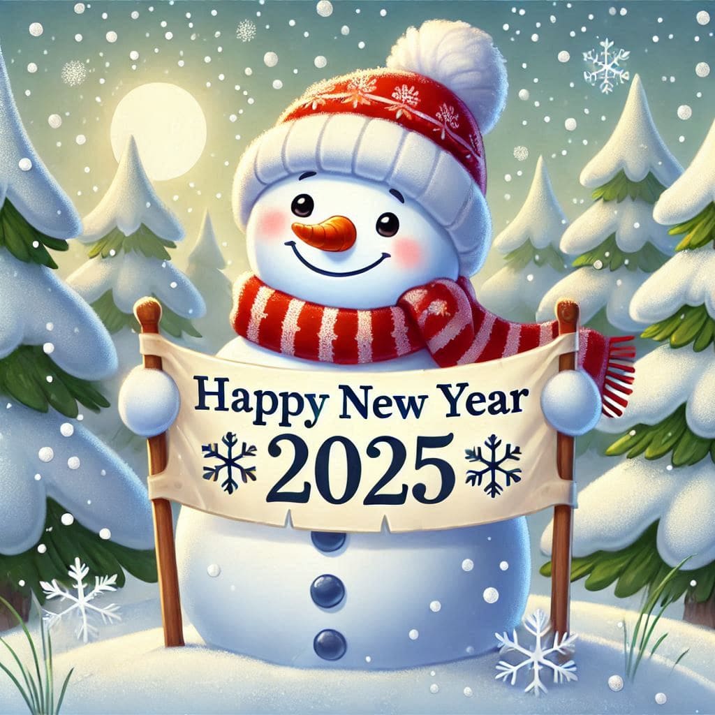 Happy new year 2025 design images free